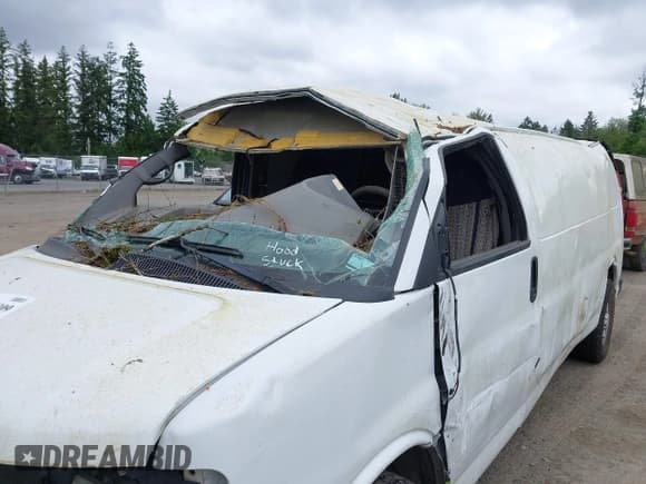 ✅ 2013 Chevrolet Express Cargo • VIN: 1GCWGGBA9D1163007 • Lot: 42438809. Listed on IAAI with Not provided. Free auction sales archive from the USA and detailed vehicle history report at DreamBid. Image 6.