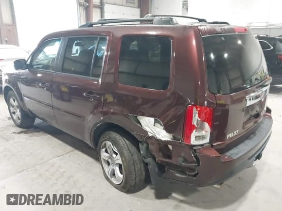 ✅ 2012 Honda Pilot EX-L • VIN: 5FNYF4H57CB069301 • Lot: 43233110. Listed on IAAI with 179,067 mi. Free auction sales archive from the USA and detailed vehicle history report at DreamBid. Image 6.