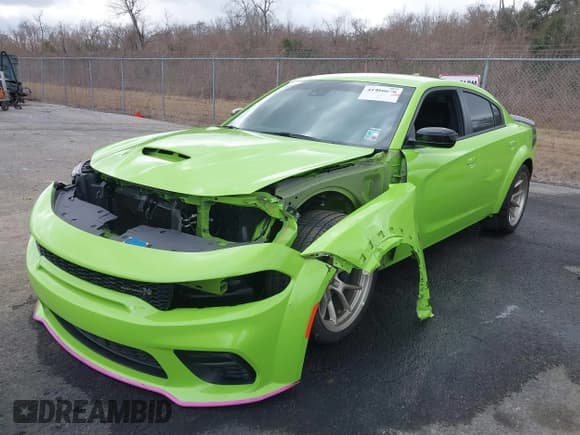 ✅ 2023 Dodge Charger Scat Pack Widebody • VIN: 2C3CDXGJ7PH591561 • Lot: 41466676. Listed on IAAI with 2,716 mi. Free auction sales archive from the USA and detailed vehicle history report at DreamBid. Image 18.