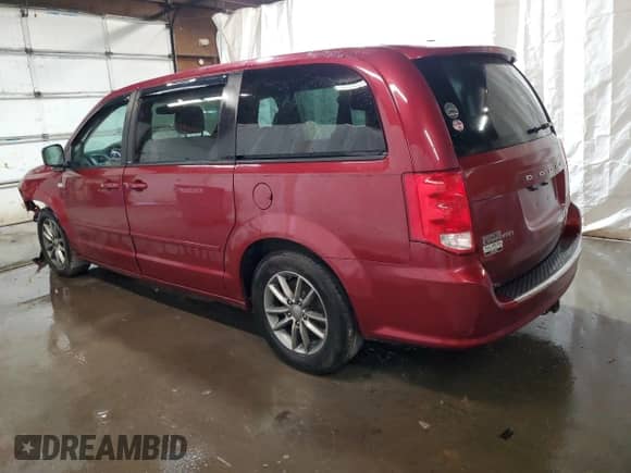 2014 Dodge Grand Caravan SE с VIN 2C4RDGBG5ER284284, выставлен на аукционе Copart как лот 89902195 с пробегом 146 743 миль миль и Списание • Salvage title. История ставок и продаж доступна на DreamBid. Изображение 2.