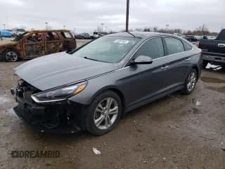 ✅ 2018 Hyundai Sonata Limited • VIN: 5NPE34AFXJH712091 • Lot: 45207563. Listed on Copart with 62,846 mi. Free auction sales archive from the USA and detailed vehicle history report at DreamBid. Image 1.