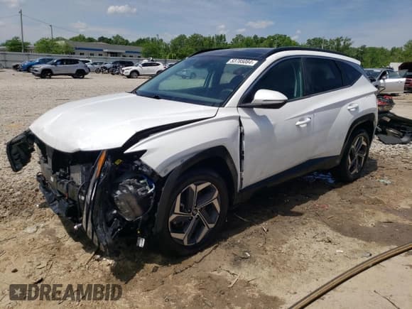 ✅ 2022 Hyundai Tucson SEL Convenience • VIN: KM8JFCA15NU012071 • Лот: 53785084. Опубликован ранее на Copart с пробегом 27 919 миль. Бесплатный доступ к архиву аукционных продаж из США и подробный отчёт об истории автомобиля на DreamBid. Изображение 1.