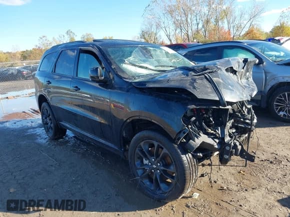 ✅ 2025 Dodge Durango GT • VIN: 1C4RDJDG9SC542692 • Lot: 43317092. Listed on IAAI with 7,298 mi. Free auction sales archive from the USA and detailed vehicle history report at DreamBid. Image 1.