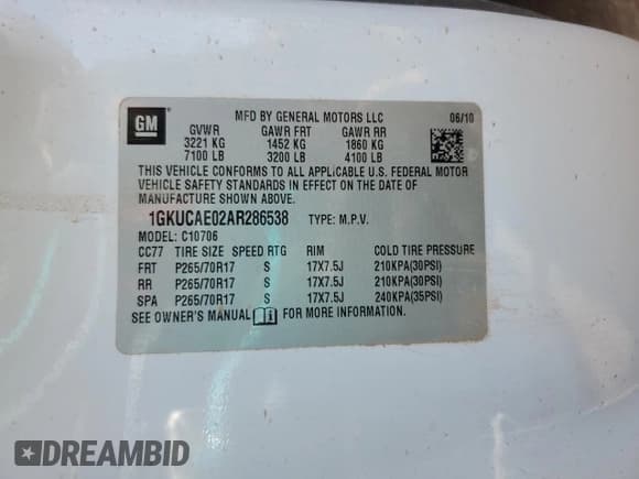 ✅ 2007 Chevrolet Silverado 2500HD Work Truck • VIN: 1GCHC29K67E549287 • Лот: 69441155. Опубликован ранее на Copart с пробегом 269 676 миль. Бесплатный доступ к архиву аукционных продаж из США и подробный отчёт об истории автомобиля на DreamBid. Изображение 12.