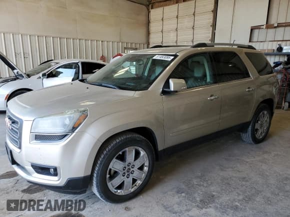 ✅ 2017 GMC Acadia Limited • VIN: 1GKKRSKD8HJ215243 • Lot: 51493095. Listed on Copart with 109,419 mi. Free auction sales archive from the USA and detailed vehicle history report at DreamBid. Image 1.