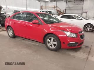 ✅ 2015 Chevrolet Cruze LT • VIN: 1G1PE5SB7F7128109 • Lot: 43307619. Listed on IAAI with 179,236 mi. Free auction sales archive from the USA and detailed vehicle history report at DreamBid. Image 1.