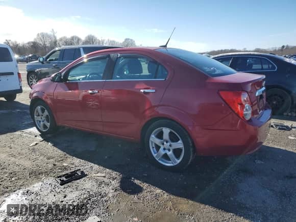 2012 Chevrolet Sonic LTZ with VIN 1G1JE5SHXC4126894, listed as a Copart auction lot 45186475 with 76,461 mi miles and Clean title. Bid and sale history available at DreamBid. Image 2.