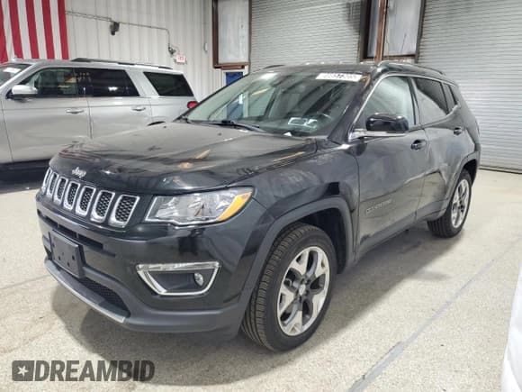 ✅ 2021 Jeep Compass Limited • VIN: 3C4NJDCB3MT521908 • Лот: 86657305. Опубликован ранее на Copart с пробегом 32 294 миль. Бесплатный доступ к архиву аукционных продаж из США и подробный отчёт об истории автомобиля на DreamBid. Изображение 1.