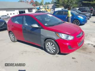 2012 Hyundai Accent GS with VIN KMHCT5AE1CU036283, listed as a IAAI auction lot 43394208 with 135,603 mi miles and . Bid and sale history available at DreamBid. Image 1.