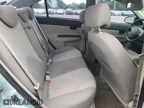 2007 Hyundai Accent GLS with VIN KMHCN46CX7U132172, listed as a Copart auction lot 61669064 with 220,897 mi miles and Salvage title. Bid and sale history available at DreamBid. Image 10.