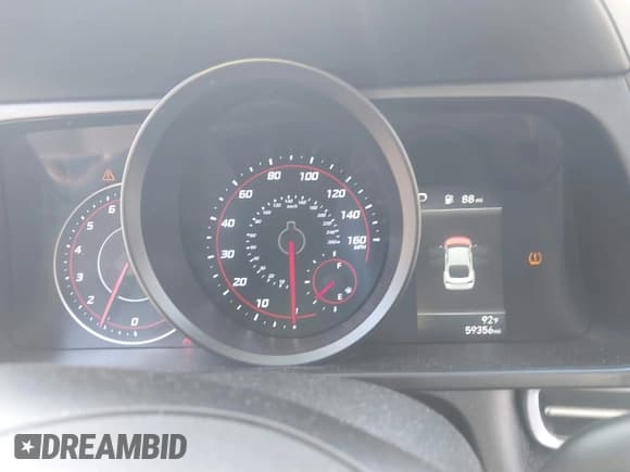 ✅ 2023 Hyundai Elantra SEL • VIN: KMHLM4AG8PU391675 • Lot: 43163200. Listed on IAAI with 59,356 mi. Free auction sales archive from the USA and detailed vehicle history report at DreamBid. Image 7.