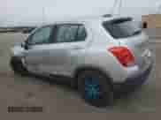 2016 Chevrolet Trax LS with VIN 3GNCJKSB3GL257985, listed as a Copart auction lot 86265105 with 36,041 mi miles and Salvage title. Bid and sale history available at DreamBid. Image 2.