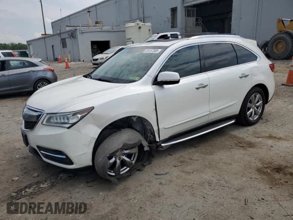 ✅ 2014 Acura MDX Advance • VIN: 5FRYD4H8XEB002340 • Лот: 55157305. Опубликован ранее на Copart с пробегом 152 907 миль. Бесплатный доступ к архиву аукционных продаж из США и подробный отчёт об истории автомобиля на DreamBid. Изображение 1.