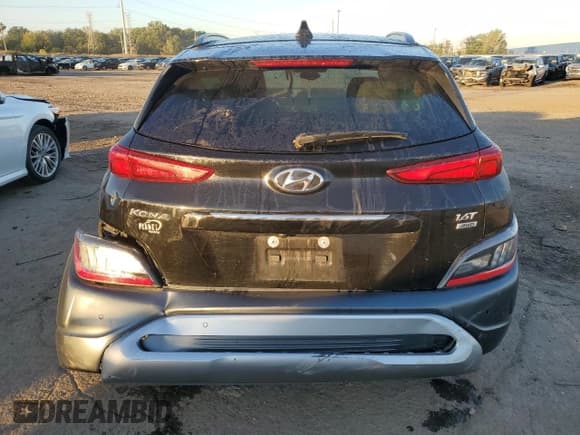 ✅ 2023 Hyundai Kona Limited • VIN: KM8K5CA38PU940534 • Lot: 84629645. Wystawiony na Copart z przebiegiem 31 224 mil. Bezpłatny archiwum sprzedaży aukcyjnych z USA i szczegółowy raport historii pojazdu na DreamBid. Zdjęcie 6.
