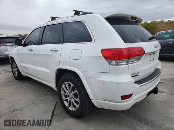 ✅ 2015 Jeep Grand Cherokee Overland • VIN: 1C4RJFCM9FC866700 • Lot: 86303435. Listed on Copart with 86,831 mi. Free auction sales archive from the USA and detailed vehicle history report at DreamBid. Image 2.