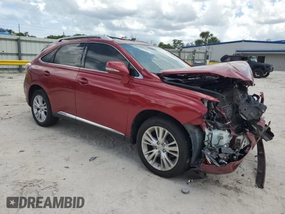 ✅ 2010 Lexus RX 450h • VIN: JTJBC1BA6A2024270 • Lot: 70958425. Listed on Copart with 250,404 mi. Free auction sales archive from the USA and detailed vehicle history report at DreamBid. Image 4.
