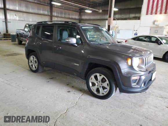 ✅ 2019 Jeep Renegade Limited • VIN: ZACNJBD11KPJ85770 • Lot: 59096285. Wystawiony na Copart z przebiegiem 71 635 mil. Bezpłatny archiwum sprzedaży aukcyjnych z USA i szczegółowy raport historii pojazdu na DreamBid. Zdjęcie 4.