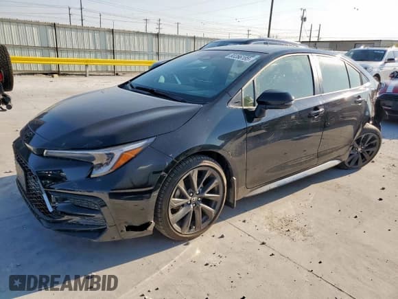 ✅ 2023 Toyota Corolla SE • VIN: JTDS4MCE0PJ101135 • Лот: 80266185. Опубликован ранее на Copart с пробегом 11 183 миль. Бесплатный доступ к архиву аукционных продаж из США и подробный отчёт об истории автомобиля на DreamBid. Изображение 1.