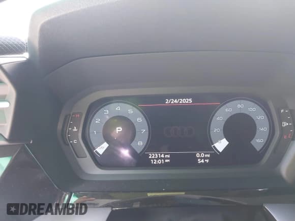 ✅ 2023 Audi A3 Premium Plus • VIN: WAUBUDGY9PA053524 • Lot: 41703075. Listed on IAAI with 22,314 mi. Free auction sales archive from the USA and detailed vehicle history report at DreamBid. Image 7.