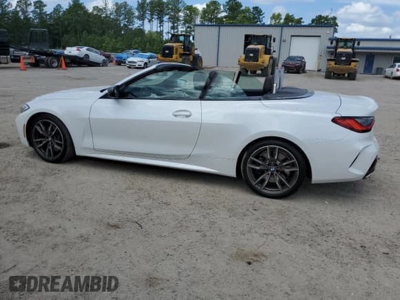 ✅ 2021 BMW 4 Series M440i • VIN: WBA53AT05MCH02303 • Lot: 59738934. Listed on Copart with Not provided. Free auction sales archive from the USA and detailed vehicle history report at DreamBid. Image 2.