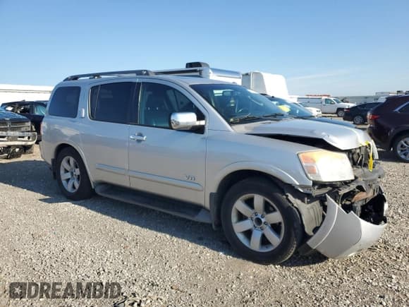 ✅ 2008 Nissan Armada LE • VIN: 5N1BA08D48N609440 • Lot: 63272475. Listed on Copart with 299,309 mi. Free auction sales archive from the USA and detailed vehicle history report at DreamBid. Image 4.