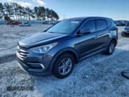 ✅ 2017 Hyundai Santa Fe 2.4L • VIN: 5XYZT3LBXHG391404 • Lot: 92251305. Listed on Copart with 137,374 mi. Free auction sales archive from the USA and detailed vehicle history report at DreamBid. Image 1.