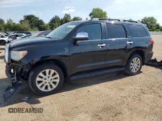 ✅ 2015 Toyota Sequoia Platinum • VIN: 5TDDW5G17FS126857 • Лот: 67871825. Опубликован ранее на Copart с пробегом 193 093 миль. Бесплатный доступ к архиву аукционных продаж из США и подробный отчёт об истории автомобиля на DreamBid. Изображение 1.