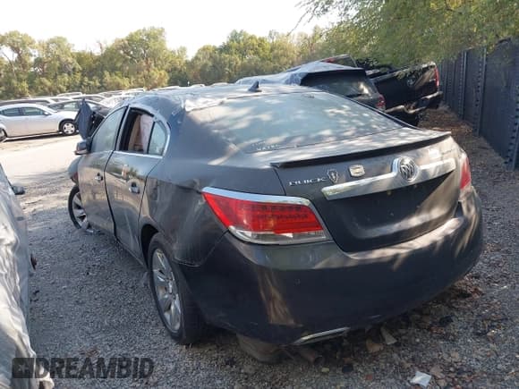 ✅ 2013 Buick LaCrosse Premium 2 • VIN: 1G4GH5G35DF178411 • Lot: 40570938. Listed on IAAI with Not provided. Free auction sales archive from the USA and detailed vehicle history report at DreamBid. Image 3.