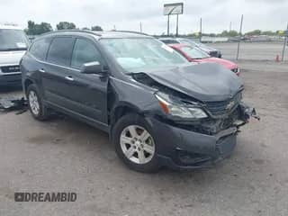 2017 Chevrolet Traverse LS z VIN 1GNKRFED1HJ205255, wystawiony jako IAAI lot #43270742 z przebiegiem 103 826 mil mil oraz . Historia ofert i sprzedaży dostępna na DreamBid. Obrazek 1.