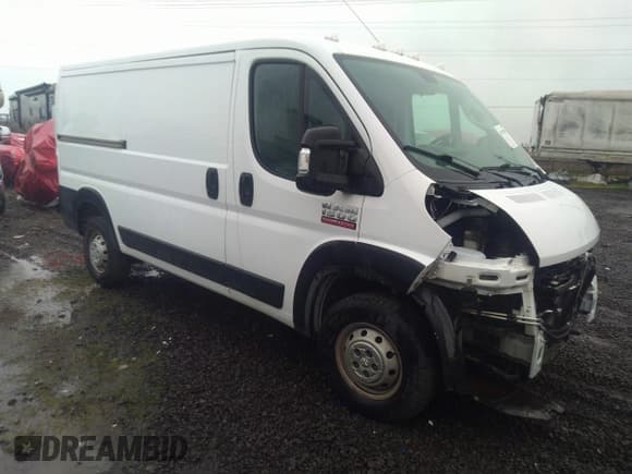 ✅ 2021 Ram ProMaster Cargo • VIN: 3C6LRVAG9ME575889 • Lot: 43710794. Wystawiony na IAAI z przebiegiem 46 500 mil. Bezpłatny archiwum sprzedaży aukcyjnych z USA i szczegółowy raport historii pojazdu na DreamBid. Zdjęcie 1.