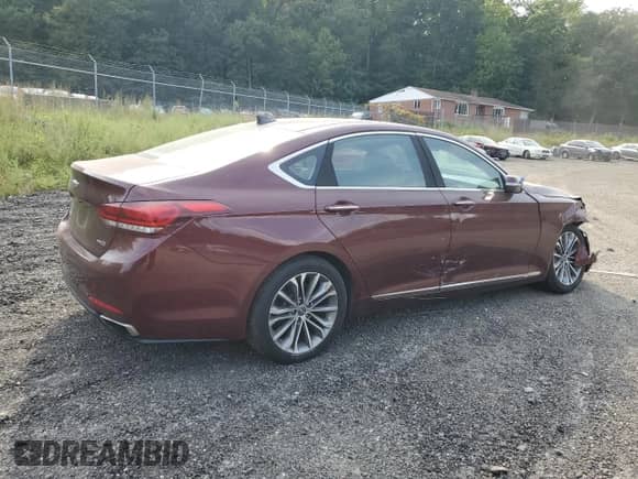 2015 Hyundai Genesis 3.8L z VIN KMHGN4JE8FU050790, wystawiony jako Copart lot #70857774 z przebiegiem 89 721 mil mil oraz Szkoda całkowita • Salvage title. Historia ofert i sprzedaży dostępna na DreamBid. Obrazek 3.
