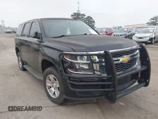 ✅ 2017 Chevrolet Tahoe Commercial • VIN: 1GNLCDECXHR304319 • Lot: 41924011. Listed on IAAI with 130,566 mi. Free auction sales archive from the USA and detailed vehicle history report at DreamBid. Image 1.
