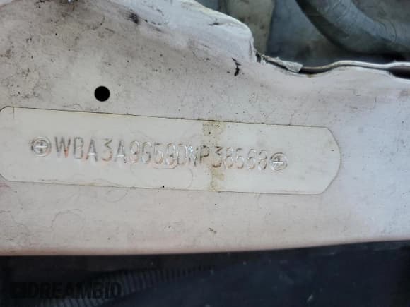 ✅ 2013 BMW 3 Series 335i • VIN: WBA3A9G59DNP36568 • Lot: 71465335. Listed on Copart with 112,687 mi. Free auction sales archive from the USA and detailed vehicle history report at DreamBid. Image 12.