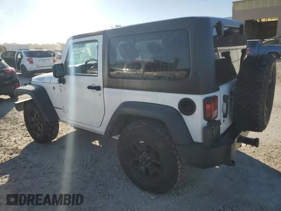 ✅ 2016 Jeep Wrangler Sport • VIN: 1C4AJWAG0GL119613 • Lot: 87290205. Listed on Copart with 114,023 mi. Free auction sales archive from the USA and detailed vehicle history report at DreamBid. Image 2.