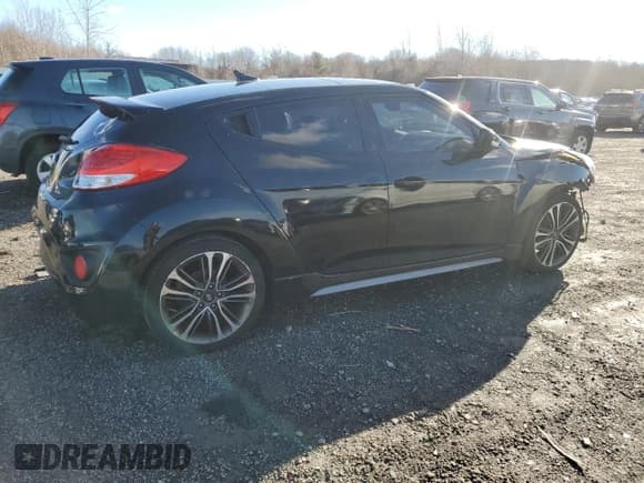 ✅ 2017 Hyundai Veloster Turbo • VIN: KMHTC6AE4HU308449 • Lot: 85667574. Wystawiony na Copart z przebiegiem 111 789 mil. Bezpłatny archiwum sprzedaży aukcyjnych z USA i szczegółowy raport historii pojazdu na DreamBid. Zdjęcie 3.
