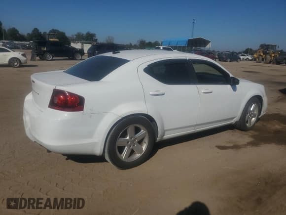 ✅ 2013 Dodge Avenger SE • VIN: 1C3CDZAB1DN649325 • Lot: 77204044. Listed on Copart with 250,087 mi. Free auction sales archive from the USA and detailed vehicle history report at DreamBid. Image 3.