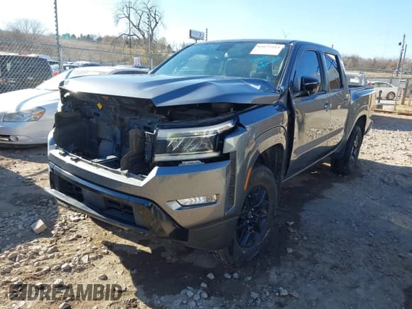 ✅ 2023 Nissan Frontier SV • VIN: 1N6ED1EK4PN607474 • Lot: 41077553. Listed on IAAI with 23,383 mi. Free auction sales archive from the USA and detailed vehicle history report at DreamBid. Image 18.