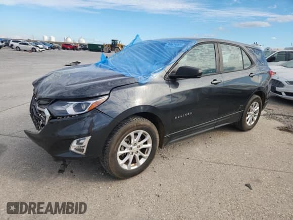 ✅ 2020 Chevrolet Equinox LS • VIN: 2GNAXHEV2L6209004 • Lot: 82473005. Wystawiony na Copart z przebiegiem 142 649 mil. Bezpłatny archiwum sprzedaży aukcyjnych z USA i szczegółowy raport historii pojazdu na DreamBid. Zdjęcie 1.