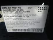 ✅ 2022 Audi e-tron Premium • VIN: WA1AAAGE0NB004791 • Lot: 43579769. Listed on IAAI with 26,952 mi. Free auction sales archive from the USA and detailed vehicle history report at DreamBid. Image 9.