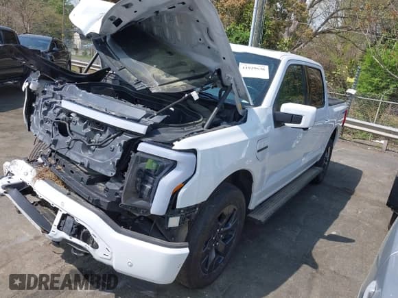 ✅ 2023 Ford F-150 Lightning Pro • VIN: 1FTVW1EV1PWG17610 • Lot: 41929636. Listed on IAAI with 44,428 mi. Free auction sales archive from the USA and detailed vehicle history report at DreamBid. Image 22.