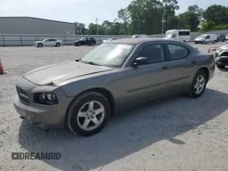 2008 Dodge Charger with VIN 2B3KA43G68H200153, listed as a Copart auction lot 55054775 with 261,718 mi miles and Salvage title. Bid and sale history available at DreamBid. Image 1.