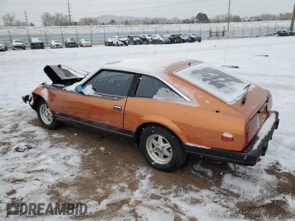 ✅ 1982 Datsun 280ZX 2+2 • VIN: JN1HZ06S8CX435431 • Lot: 44468595. Listed on Copart with 41,956 mi. Free auction sales archive from the USA and detailed vehicle history report at DreamBid. Image 2.