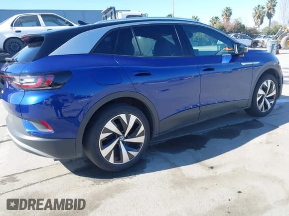 ✅ 2021 Volkswagen ID.4 Pro S • VIN: WVGUNPE2XMP057515 • Лот: 41665322. Опубликован ранее на IAAI с пробегом 22 146 миль. Бесплатный доступ к архиву аукционных продаж из США и подробный отчёт об истории автомобиля на DreamBid. Изображение 4.