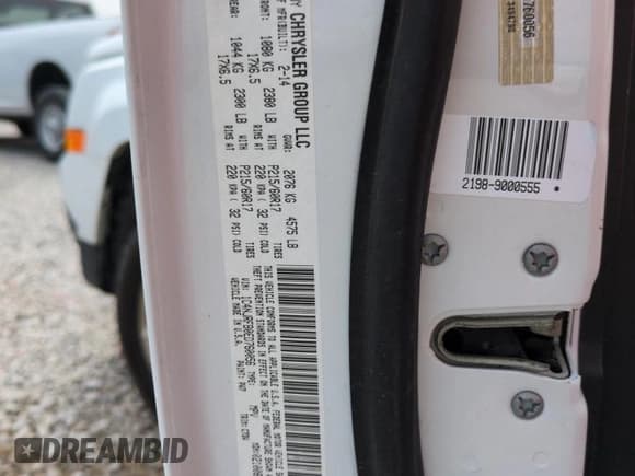 ✅ 2014 Jeep Patriot Latitude • VIN: 1C4NJRFB0ED760056 • Lot: 58931465. Listed on Copart with 192,469 mi. Free auction sales archive from the USA and detailed vehicle history report at DreamBid. Image 12.