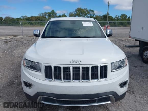 ✅ 2014 Jeep Grand Cherokee Limited • VIN: 1C4RJEBG9EC555658 • Lot: 43554748. Listed on IAAI with 167,750 mi. Free auction sales archive from the USA and detailed vehicle history report at DreamBid. Image 12.