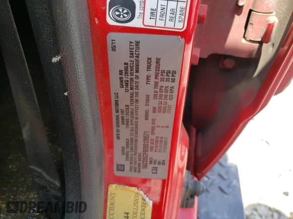 ✅ 2011 Chevrolet Colorado 1LT • VIN: 1GCDSCF92B8139571 • Лот: 61575525. Опубликован ранее на Copart с пробегом 218 176 миль. Бесплатный доступ к архиву аукционных продаж из США и подробный отчёт об истории автомобиля на DreamBid. Изображение 12.