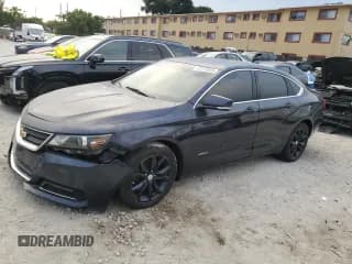 ✅ 2016 Chevrolet Impala LT • VIN: 2G1105SA7G9155824 • Лот: 82519945. Опубликован ранее на Copart с пробегом 152 488 миль. Бесплатный доступ к архиву аукционных продаж из США и подробный отчёт об истории автомобиля на DreamBid. Изображение 1.