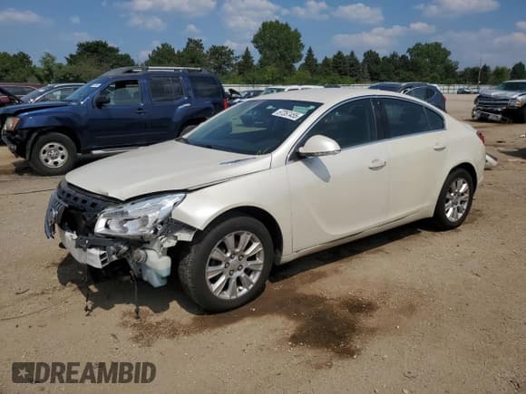 ✅ 2012 Buick Regal • VIN: 2G4GR5ERXC9212709 • Лот: 67267455. Опубликован ранее на Copart с пробегом Не указан. Бесплатный доступ к архиву аукционных продаж из США и подробный отчёт об истории автомобиля на DreamBid. Изображение 1.