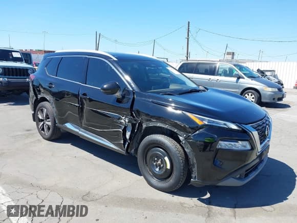 ✅ 2021 Nissan Rogue SL • VIN: JN8AT3CB9MW238107 • Лот: 43187967. Опубликован ранее на IAAI с пробегом 155 806 миль. Бесплатный доступ к архиву аукционных продаж из США и подробный отчёт об истории автомобиля на DreamBid. Изображение 1.