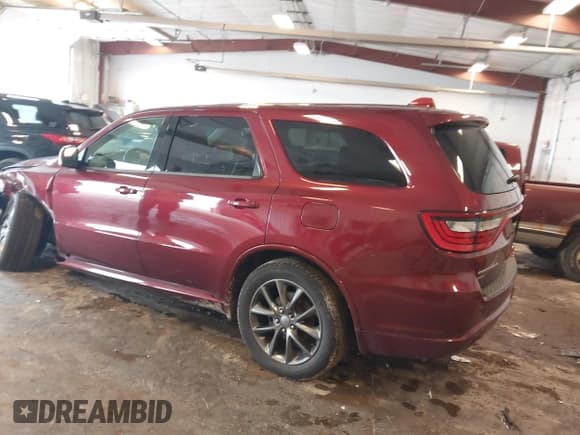 ✅ 2017 Dodge Durango GT • VIN: 1C4RDJDG6HC878695 • Lot: 43504498. Listed on IAAI with 163,654 mi. Free auction sales archive from the USA and detailed vehicle history report at DreamBid. Image 3.